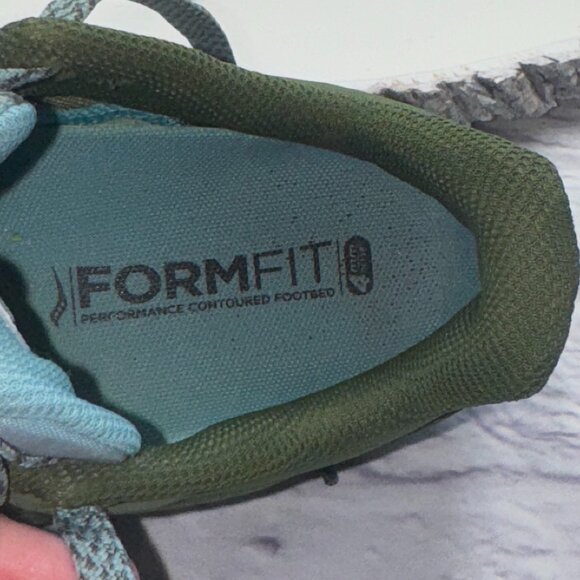 Saucony Women's Mad River Tr2 Trail Running Hiking Sneakers Shoes Size 7 Green - Picture 11 of 13